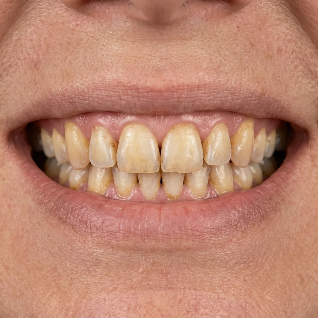 Aurelis Dental patient before treatment